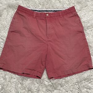 Vineyard Vines 100% Cotton Links Chino Shorts Men’s 36 Red